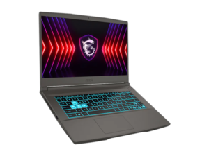 MSI Gaming NB Thin 15 B13VE-3485, 15.6" FHD 144Hz, i5-13420H, 16GB, 512GB M.2, RTX 4050 6GB, NOOS, Fekete