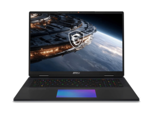 MSI Gaming NB Titan 18 HX A2WJ-1260, 18" UHD+, Ultra 9 290HX Plus, 64GB, 2TB M.2, RTX 5090 24GB, W11H, Black