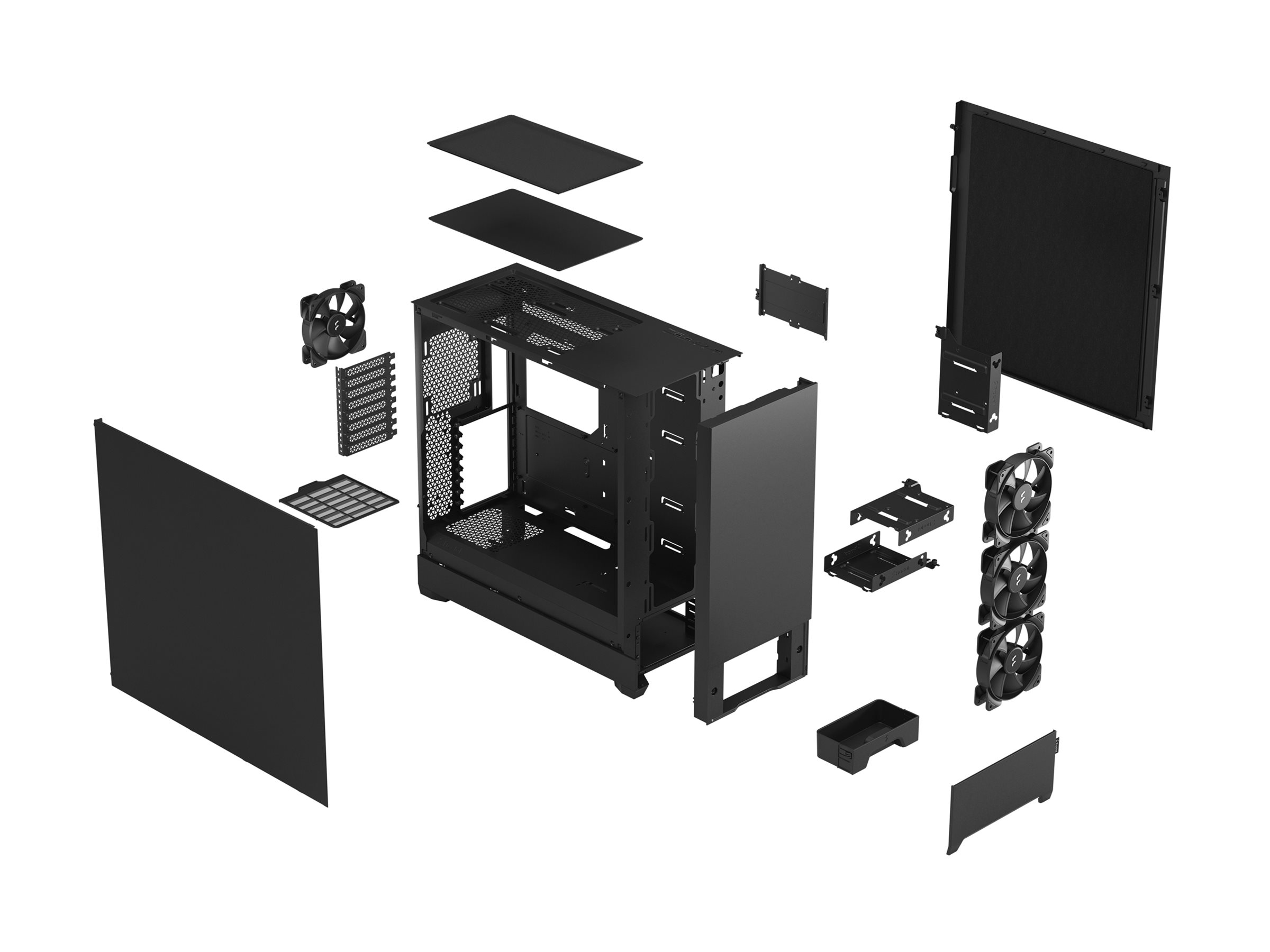 FRACTAL DESIGN Pop XL Silent Black Solid - Image 5