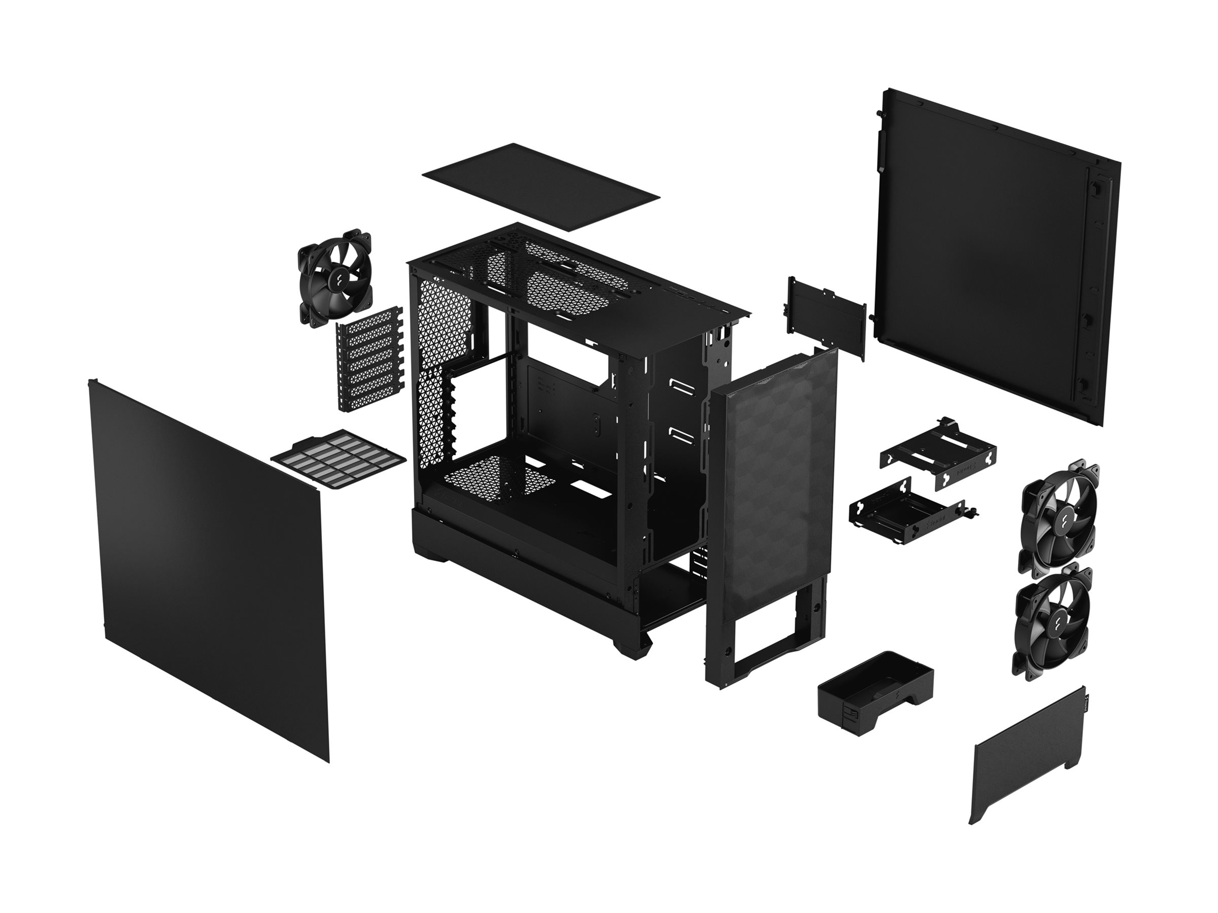 FRACTAL DESIGN Pop Air Black Solid - Image 6