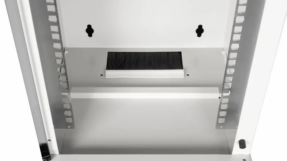 Equip Fali Rackszekrény - EWM-09-3030-B (10", 9U, 300x300mm, lapra szerelt, szürke) – 4. kép