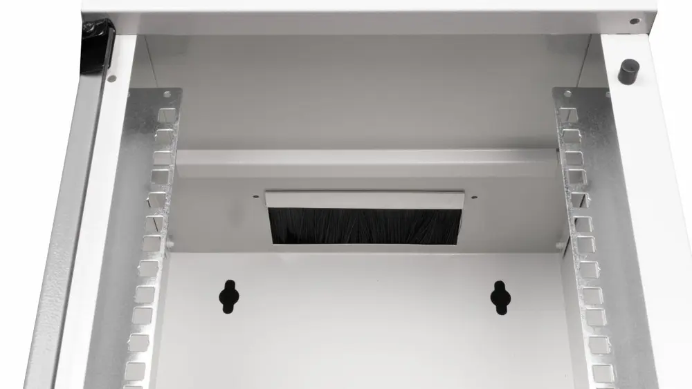 Equip Fali Rackszekrény - EWM-09-3030-B (10", 9U, 300x300mm, lapra szerelt, szürke) – 5. kép