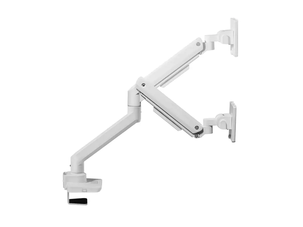 Equip Monitor Asztali konzol - 650181 (17"-49", 1 monitor, dönthető, forgatható, Max.: 20kg, fehér) – 2. kép