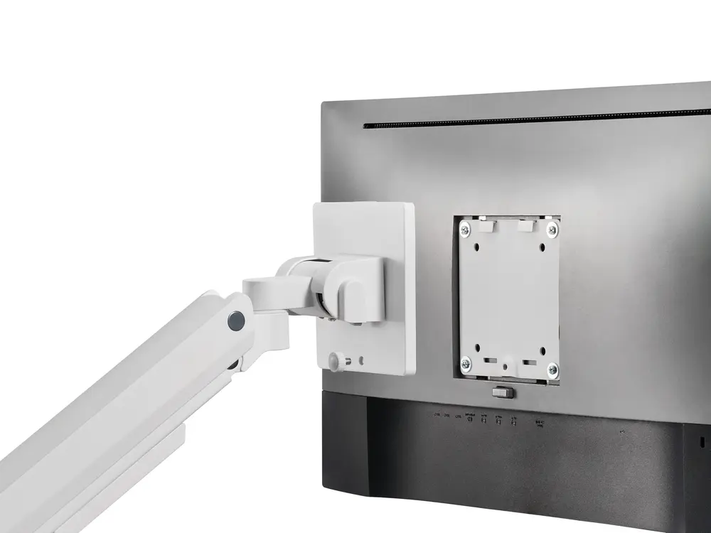 Equip Monitor Asztali konzol - 650181 (17"-49", 1 monitor, dönthető, forgatható, Max.: 20kg, fehér) – 5. kép
