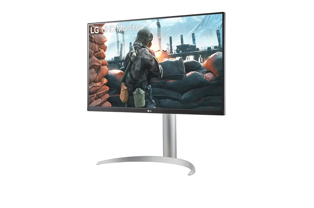 LG IPS monitor 27" 27UP650K, 3840x2160, 16:9, 400cd/m2, 5ms, HDMIx2/DisplayPort, Pivot – 2. kép