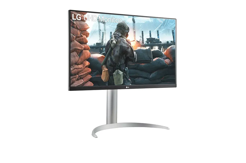 LG IPS monitor 27" 27UP650K, 3840x2160, 16:9, 400cd/m2, 5ms, HDMIx2/DisplayPort, Pivot – 3. kép