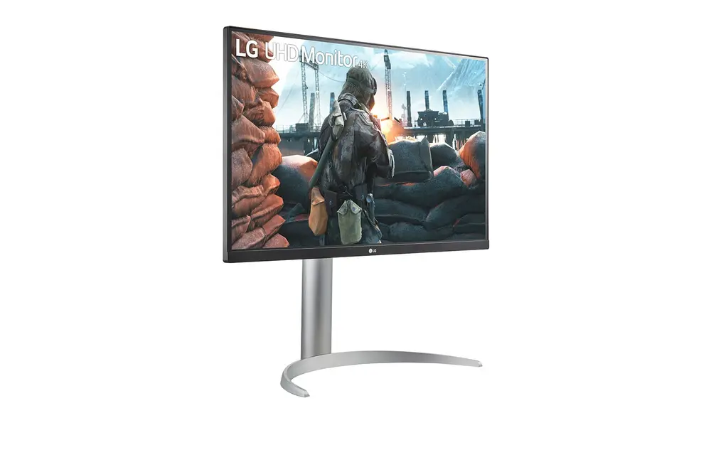LG IPS monitor 27" 27UP650K, 3840x2160, 16:9, 400cd/m2, 5ms, HDMIx2/DisplayPort, Pivot – 4. kép