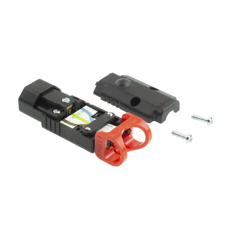 ACT PA130100BK C13 IEC Lock+ rewireable Black – 3. kép